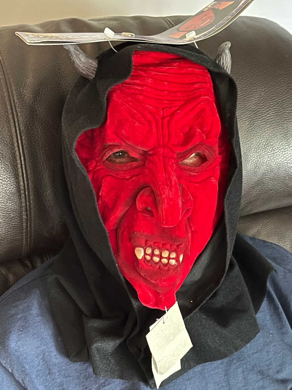 Vintage Adult Halloween Mask